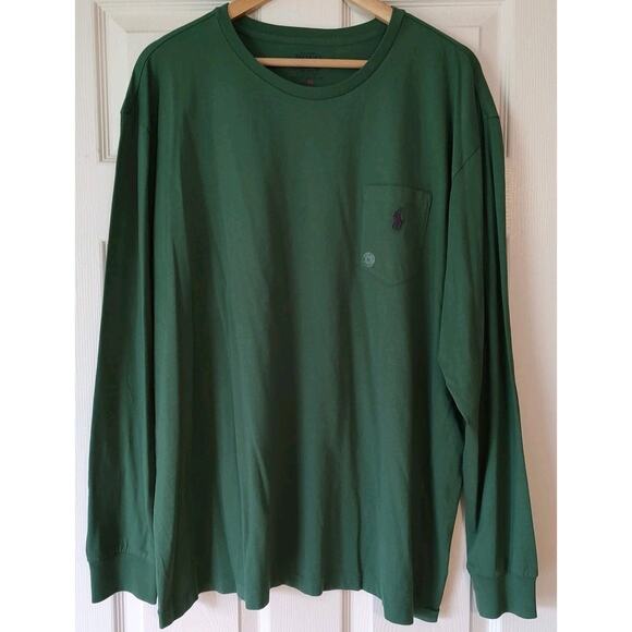 Polo Ralph Lauren Other - Men's Polo Ralph Lauren Long Sleeve Green Crew Neck Shirt - XL NWT